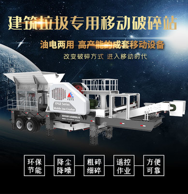 建筑垃圾再生利用與環境保護專用設備的跨界價值